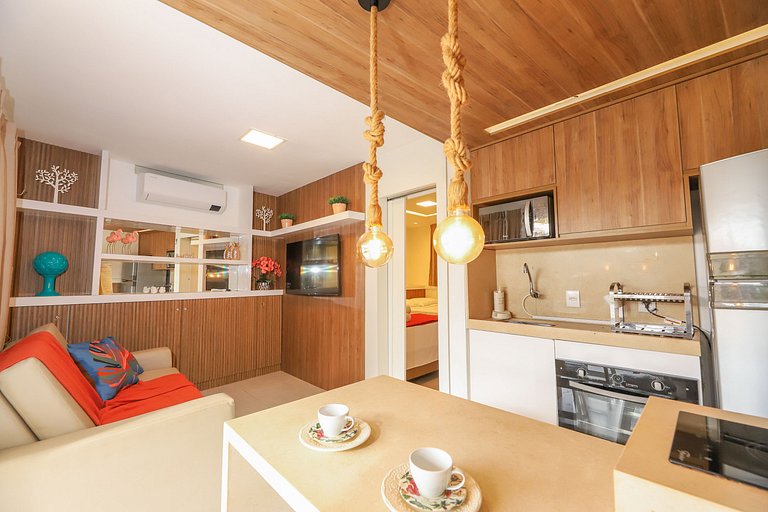 156- Ground floor apartment facing the pool, family-friendly