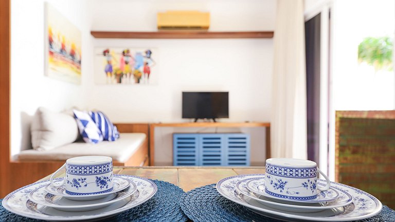 Charming flat in Pipa in front of the pool