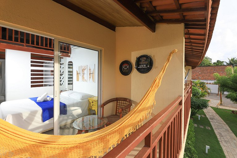 Flat 220 - First floor with mezzanine and garden view