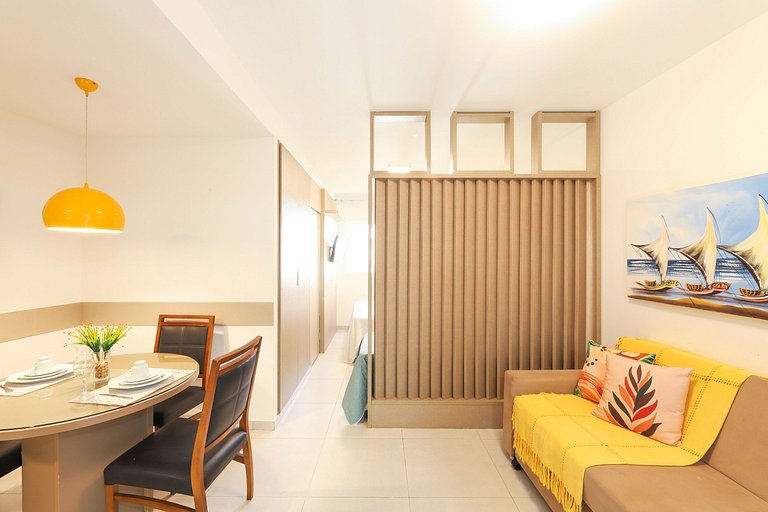 Ground floor apartment with garden view