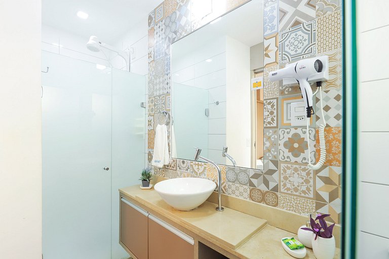167- Apartamento térreo com vista para o jardim