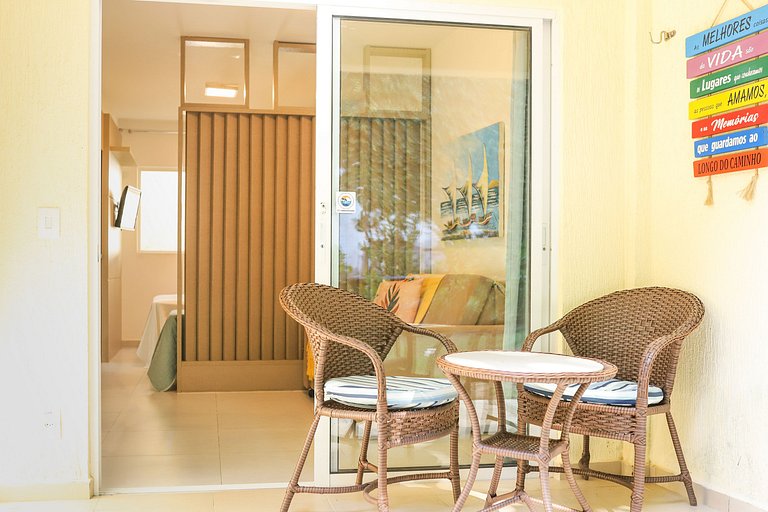 Apartamento en planta baja con vista al jardín