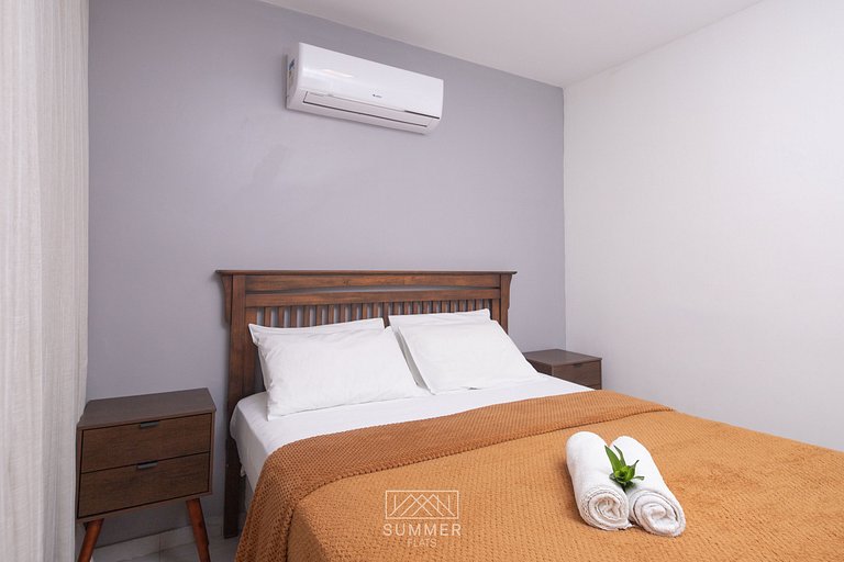 102- Apartamento climatizado en la planta baja frente a la p