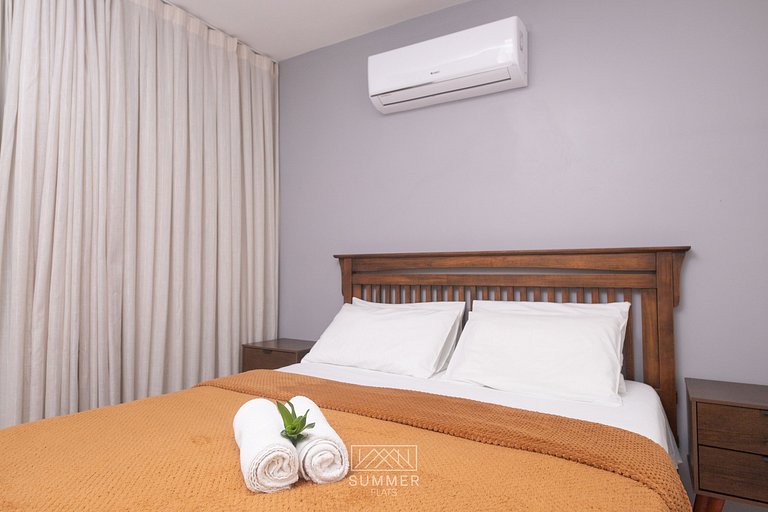 102- Air-conditioned ground floor apartment facing the pool