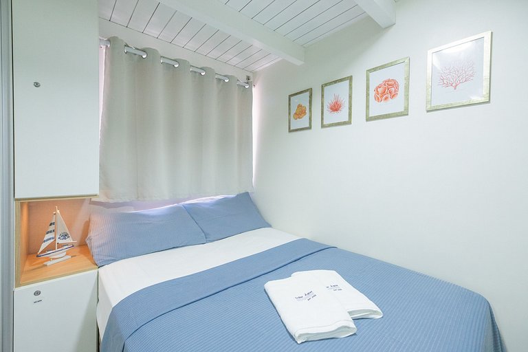 Flat 250 - First floor with mezzanine and pool view