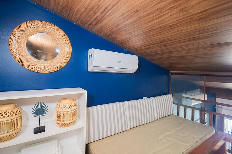 Flat 250 - First floor with mezzanine and pool view