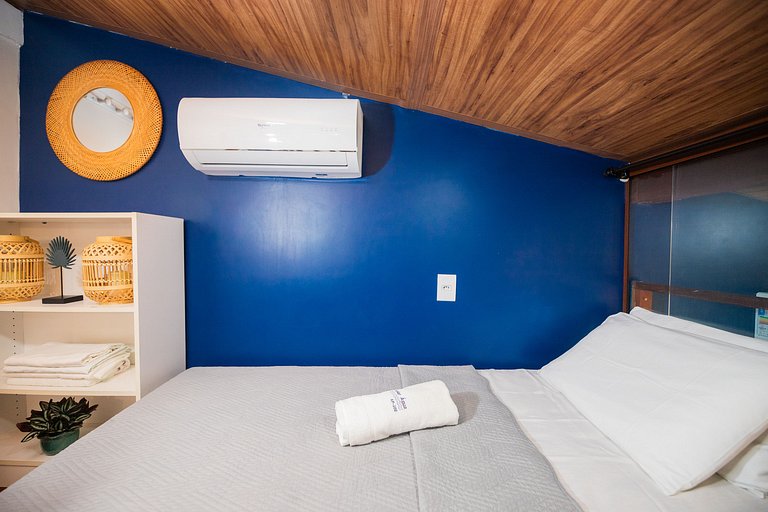 Flat 250 - First floor with mezzanine and pool view