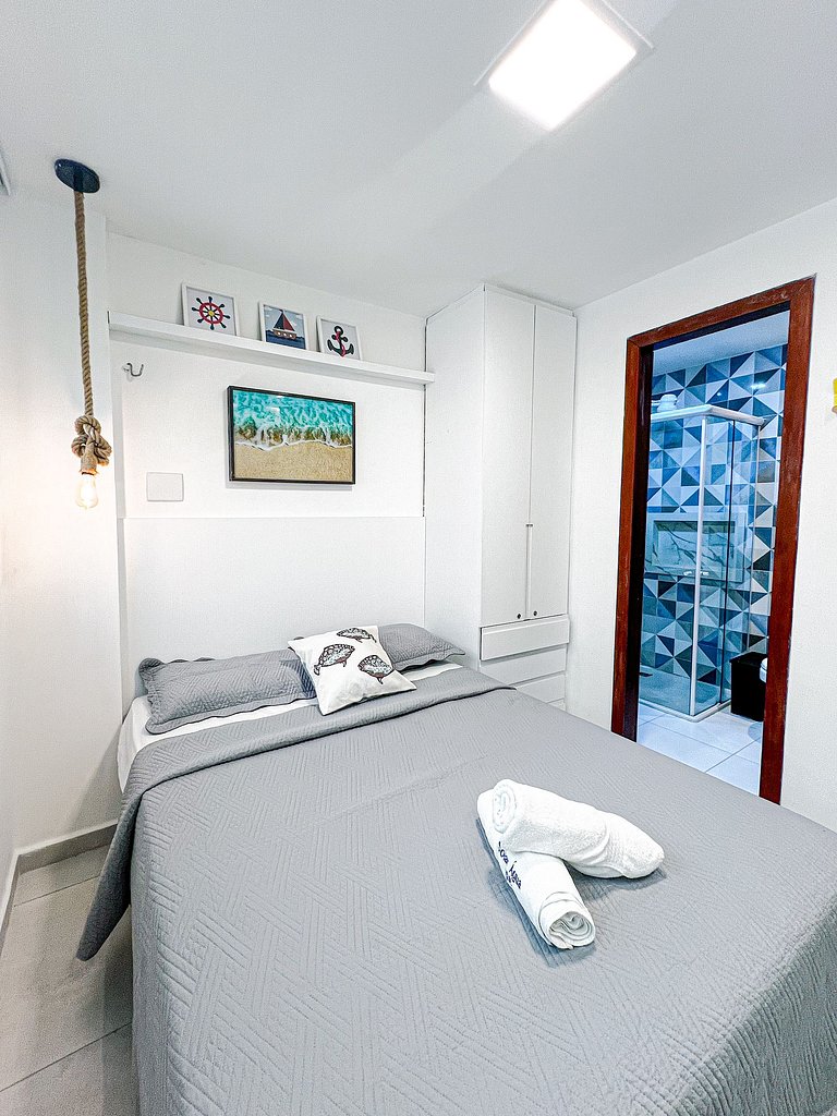 Triplex familia com 2 quartos e 3 banheiros