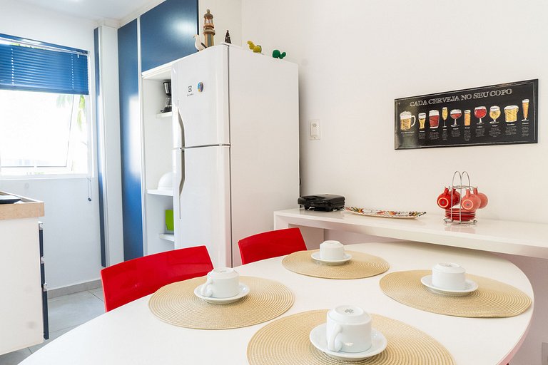 152- Apartamento de un dormitorio frente a la piscina