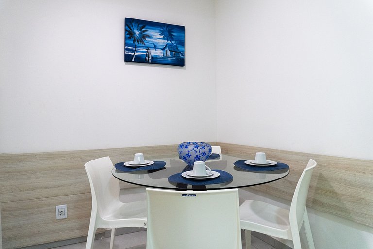 Lindo flat familia para até 5 pessoas