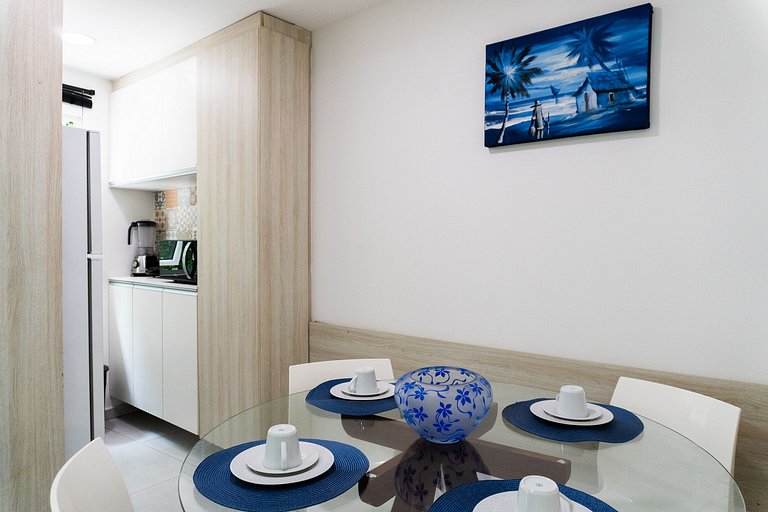 Lindo flat familia para até 5 pessoas