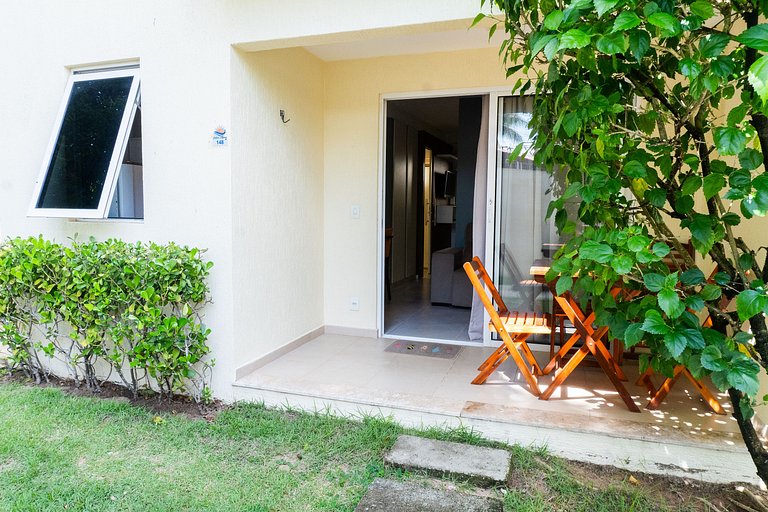 Flat família terreo para até 5 pessoas