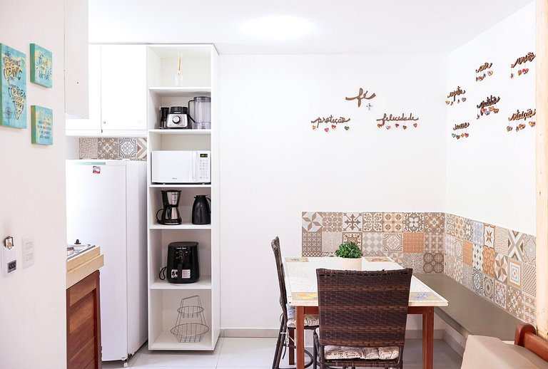 Charming flat in Pipa in front of the pool