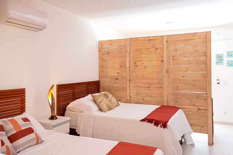 Charming flat in Pipa in front of the pool
