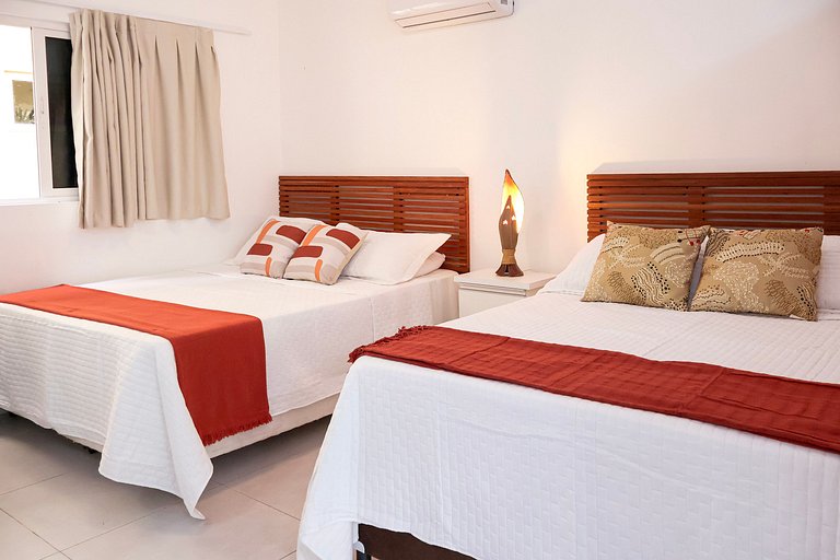 Charming flat in Pipa in front of the pool