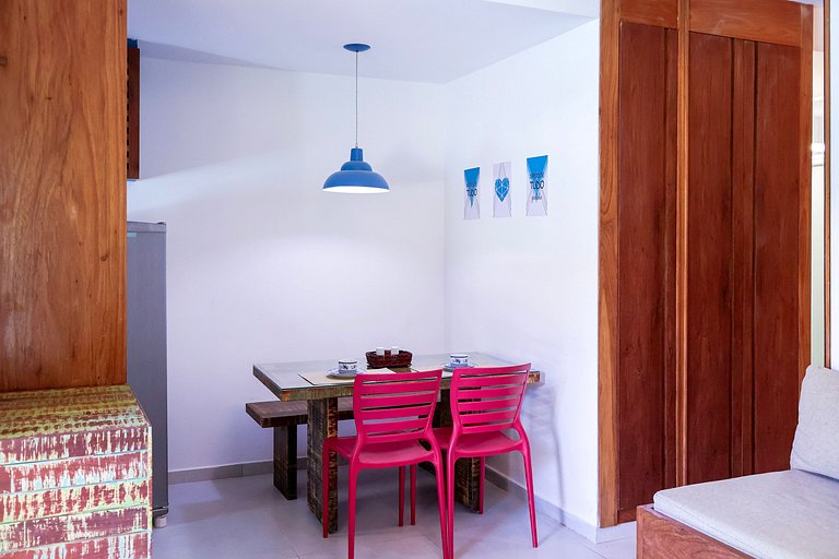 Charming flat in Pipa in front of the pool