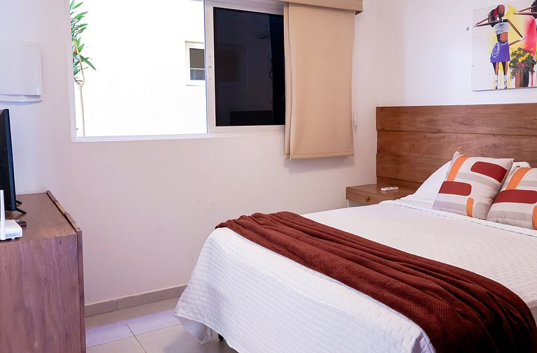 Charming flat in Pipa in front of the pool