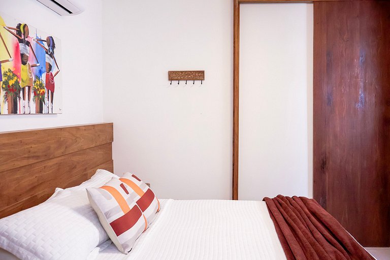 Charming flat in Pipa in front of the pool