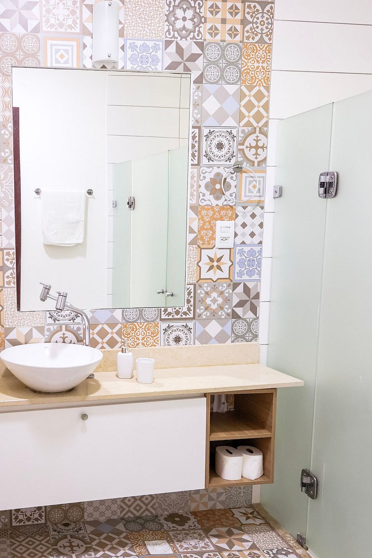 Flat 268 - Primeiro andar com mezanino e vista jardim