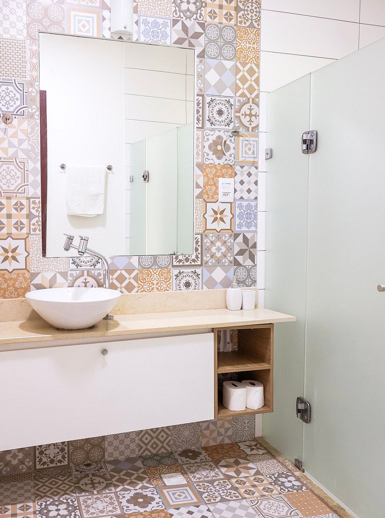Flat 268 - Primeiro andar com mezanino e vista jardim