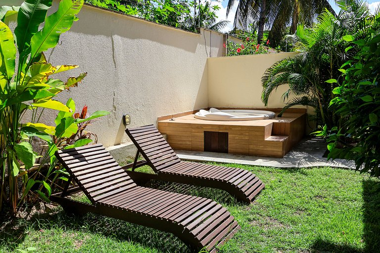 Apê c/ 2 quartos + jacuzzi e parquinho infantil