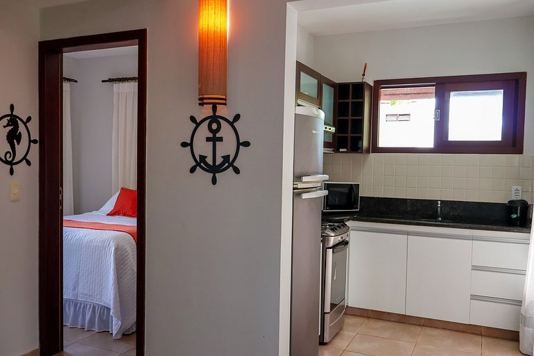 Apê c/ 2 quartos + jacuzzi e parquinho infantil