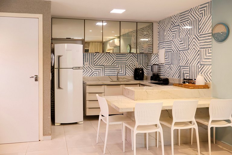 Triplex familia com 2 quartos e 3 banheiros