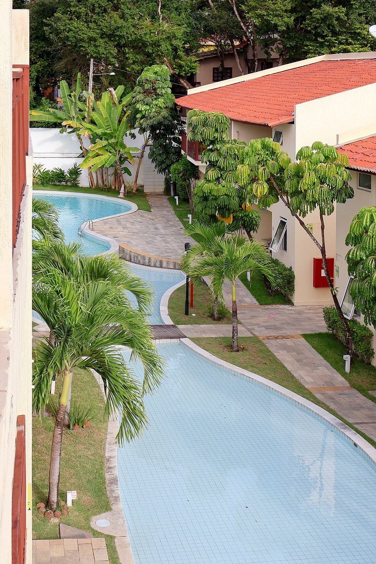 Triplex familia com 2 quartos e 3 banheiros