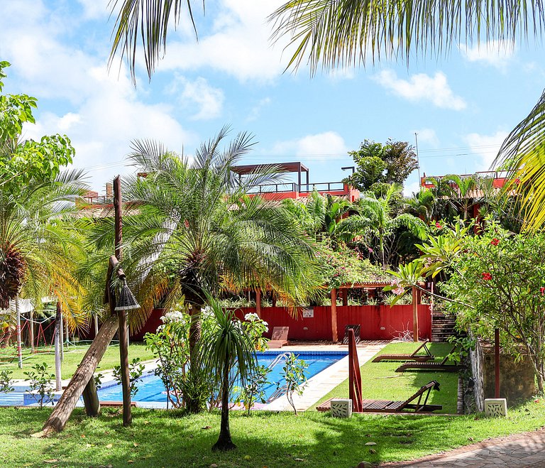 Apê c/ 2 quartos + jacuzzi e parquinho infantil
