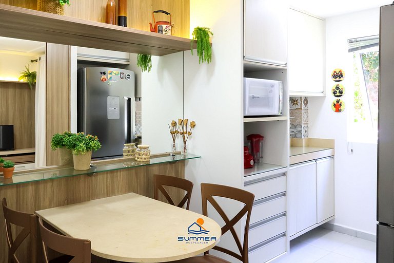 117- Apartamento frente al jardín con habitación privada
