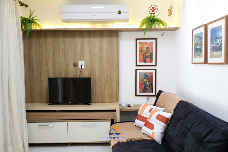117- Apartamento frente al jardín con habitación privada