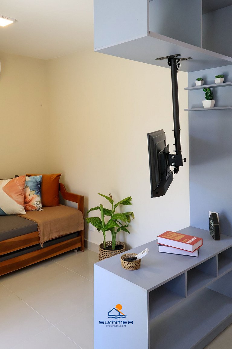 147- Apê c/ suite + banheiro e mini closet