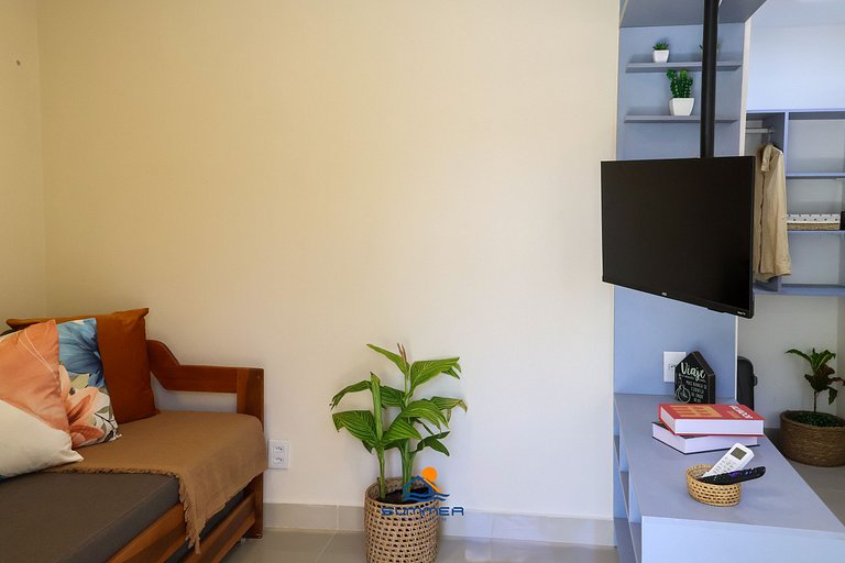147- Apê c/ suite + banheiro e mini closet