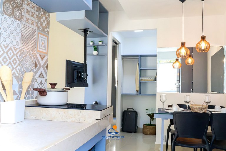147- Apê c/ suite + banheiro e mini closet