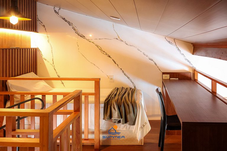 Apê familia 2 quartos 2 banheiros vista piscina