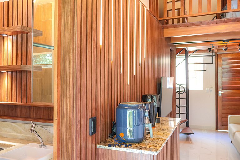 Apê familia 2 quartos 2 banheiros vista piscina