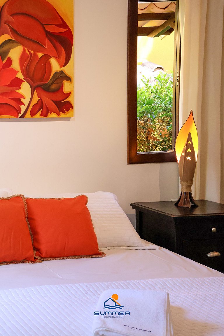 Casa na entrada da praia do amor com 2 suites