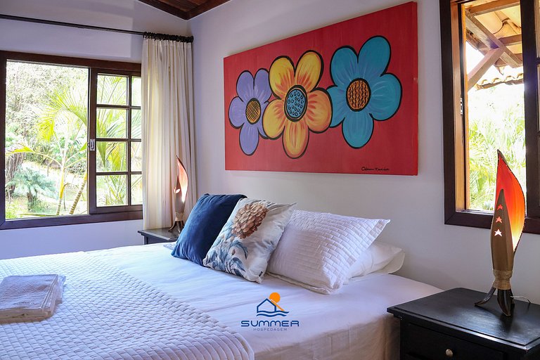 A25-Casa na entrada da praia do amor com 2 suites