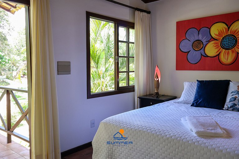 Casa na entrada da praia do amor com 2 suites