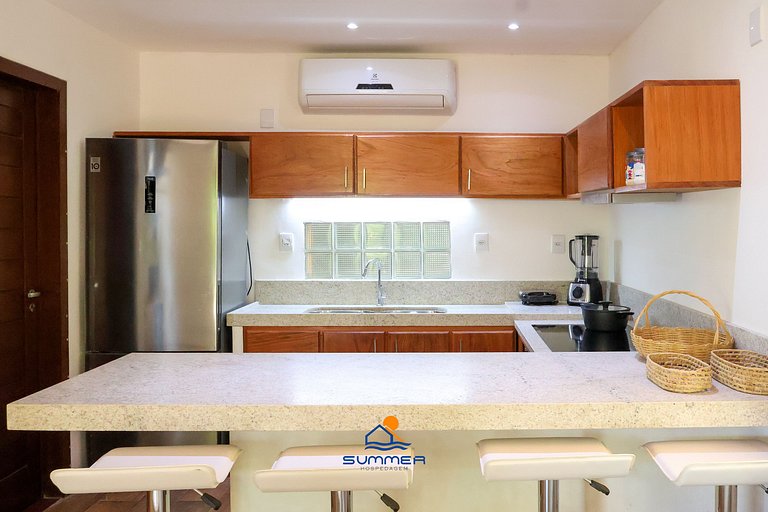 Apê na entrada da praia do amor com 2 suites