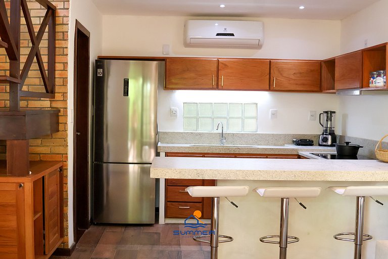 Apê na entrada da praia do amor com 2 suites