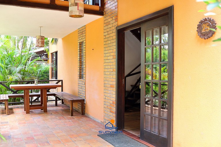 Casa na entrada da praia do amor com 2 suites