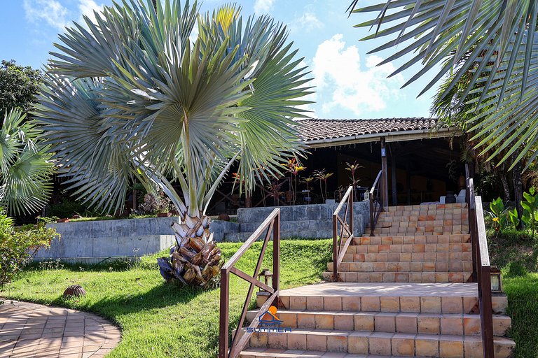 Casa na entrada da praia do amor com 2 suites