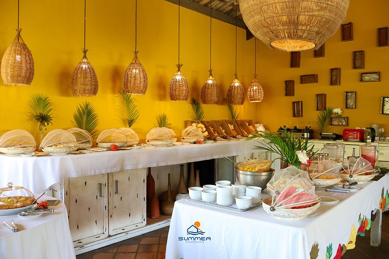 Casa na entrada da praia do amor com 2 suites