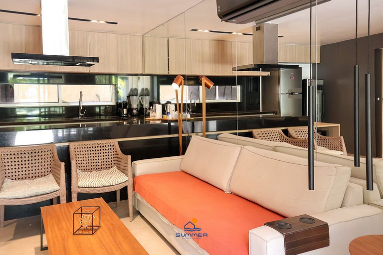 Flat 124 - Térreo frente piscina