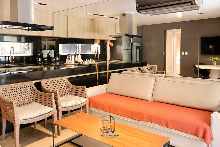 124- Apartamento de alto estándar Solar Água