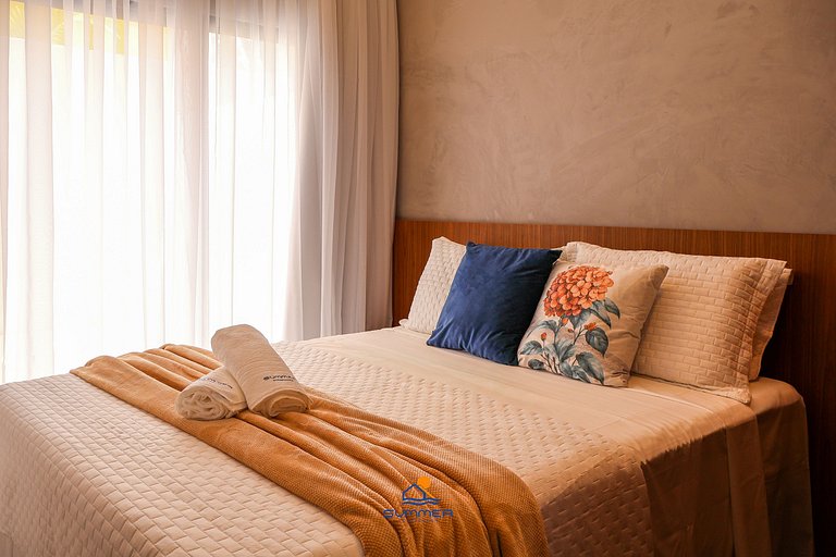 Suite charmosa próxima ao centro de Pipa