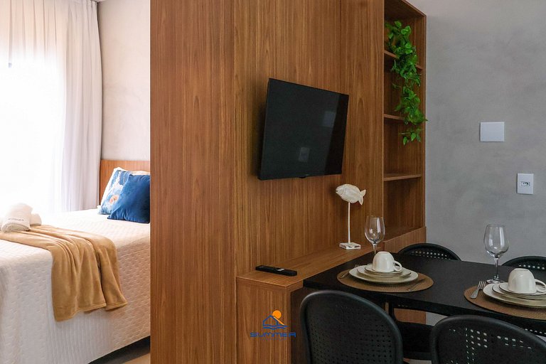 Suite charmosa próxima ao centro de Pipa