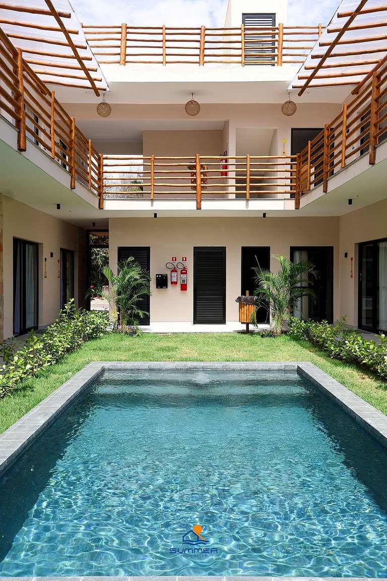 Suite charmosa próxima ao centro de Pipa