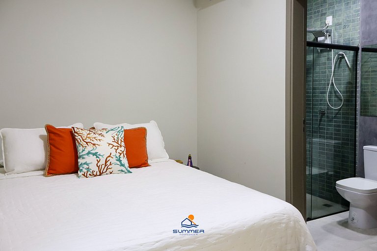 Casa charmosa 2 quartos 2 WCS e piscina privativa